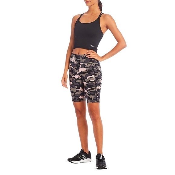 New! Calvin Klein Performance Athletic Biker Shorts - Picture 1 of 13